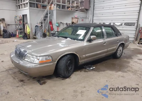 2003 Mercury Grand Marquis Gs from USA, damaged, VIN 2MEFM74W83X601604